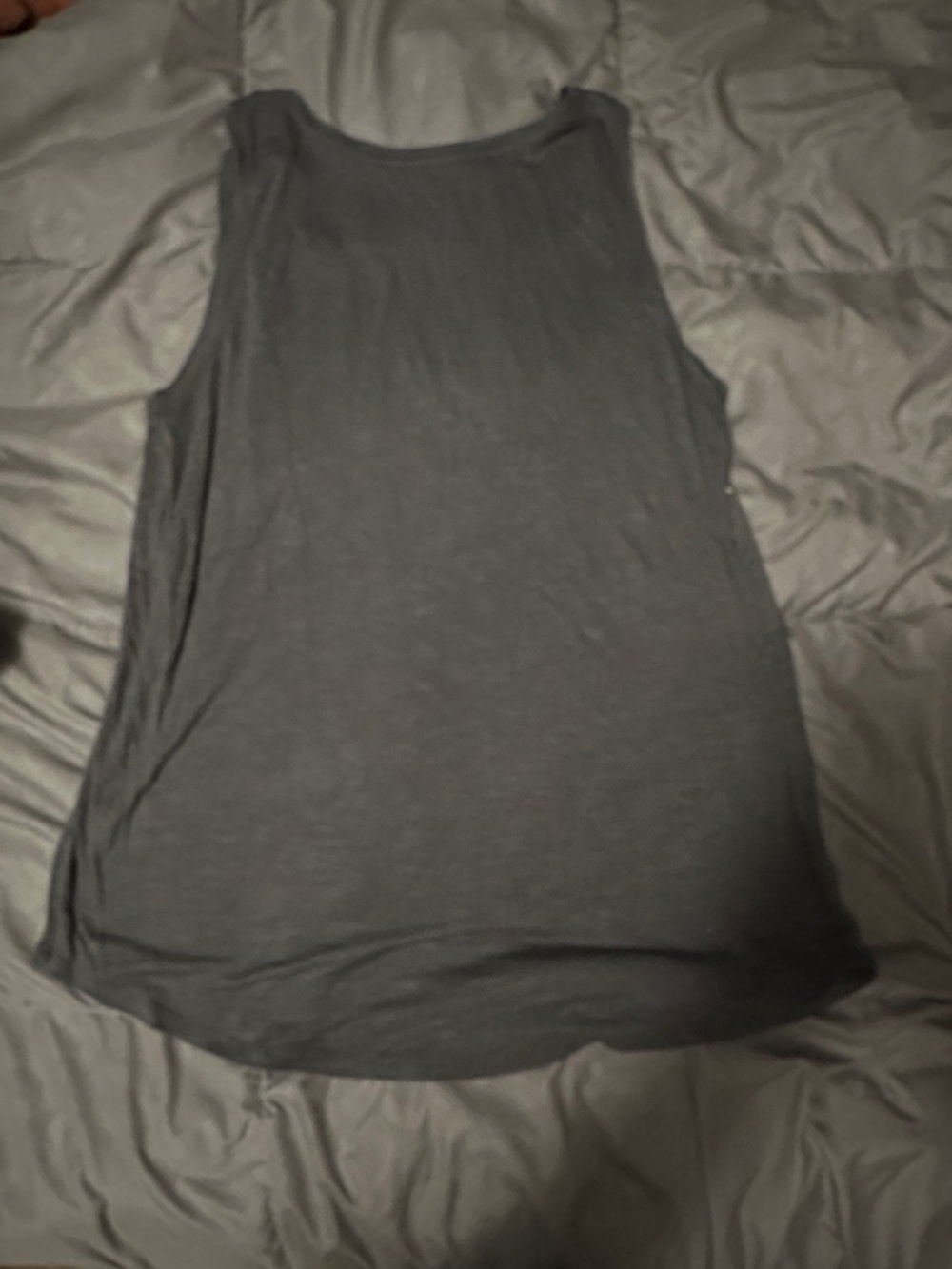 Apt. 9 Charcoal Tank with Silver Stud Detail - Picture 3 of 3